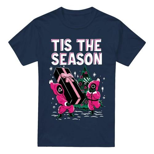 Squid Game Mens Tis The Season T-Shirt