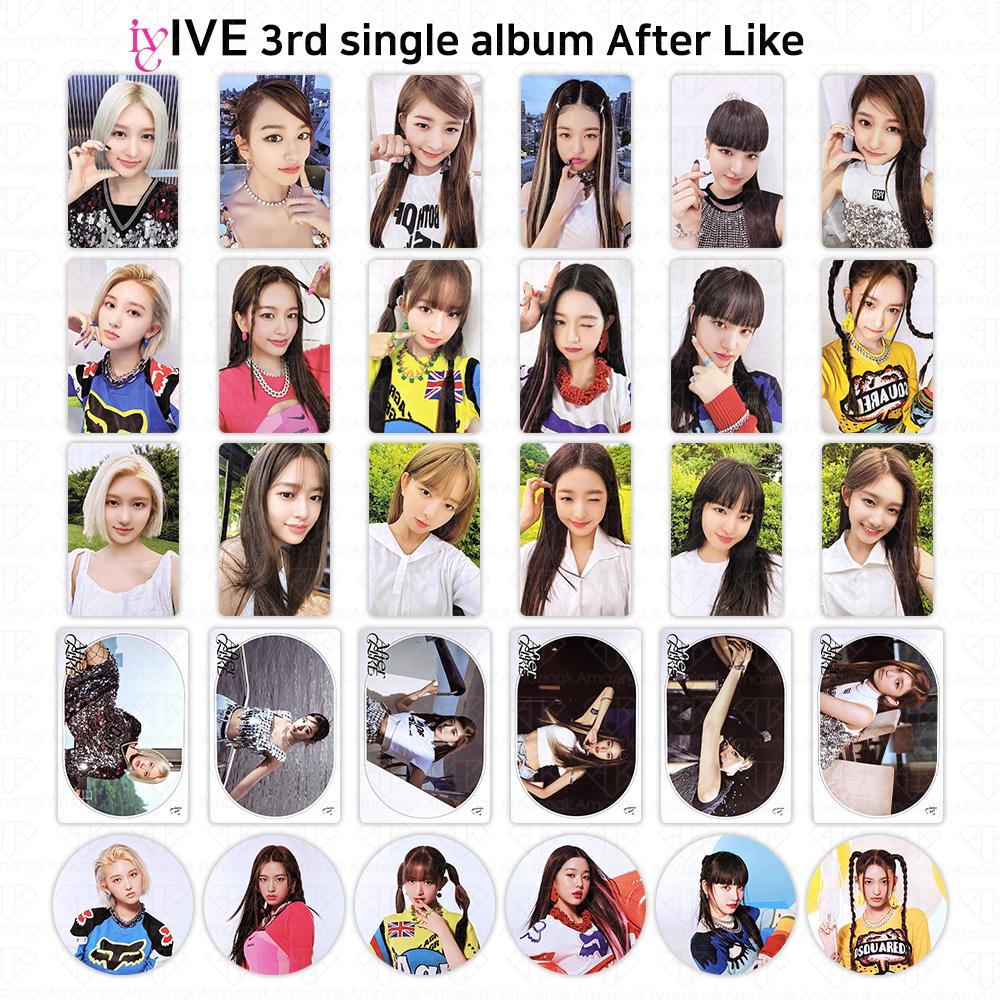 IVE 3rd Single Album After Like Official Photocard Circle Card Postcard KPOP