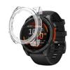 Garmin Fenix 8 47mm Compatible Case - Hard Protective Case Transparent Tempered Glass Screen Phonillico®