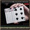 Уличные карточные магические реквизиты: Преобразующие игральные карты для взрослых и начинающих