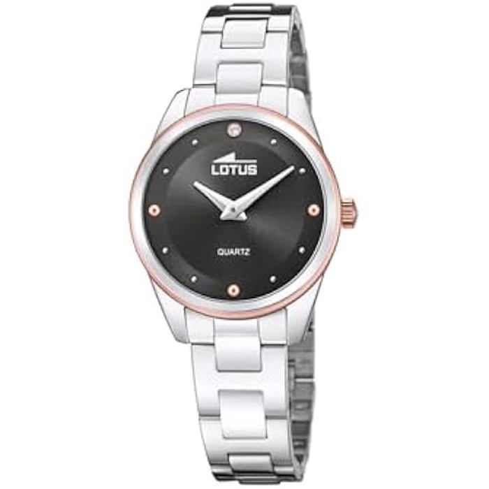 LOTUS Femme Analogique Quartz Montre avec Bracelet en Acier Inoxydable 18795/4