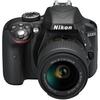 Nikon D3300 DX VR цифровая зеркальная фотокамера черного цвета с AF-P 18-55 мм –