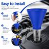 Threaded Connection Engine Oil Funnel for Toyota/Kia/Hyundai Vehicles Vehicle Maintenance