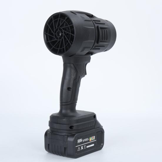 Беспроводной турбовентилятор с большим объемом воздуха, высокой скоростью, низким уровнем шума, бесщеточным двигателем, перезаряжаемый многоцелевой