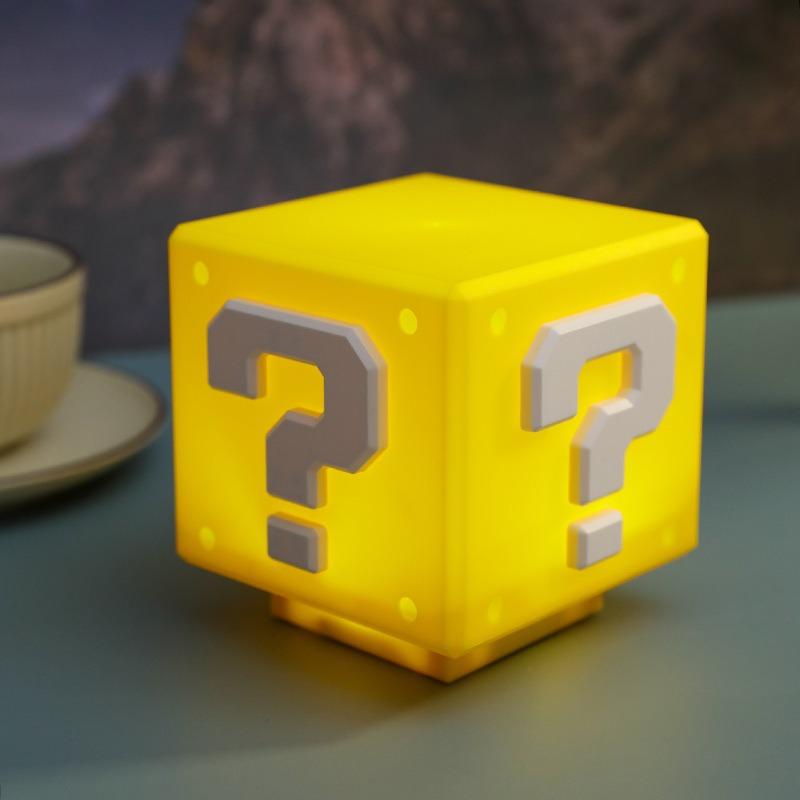 Светодиодный ночник со знаком вопроса 3-в-1 - Интерактивная игрушка на тему космонавтов и настольная USB-лампа для детской спальни, Рождественский подарок