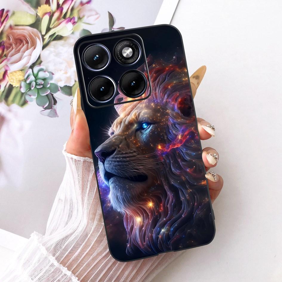 For Funda Motorola Edge 70 Fusion 2026 Phone Case New Fashion Flower Bow Soft Black Silicone Cover For Moto Edge 70Fusion+ Cases