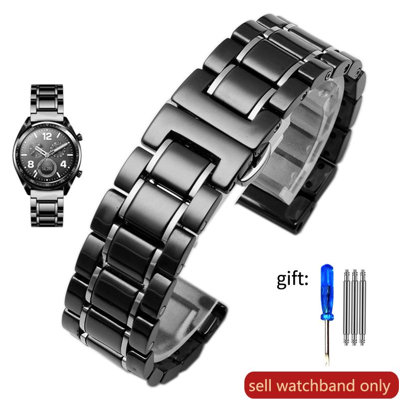 Высококачественный керамический ремешок для часов Rossini Guess Ebo Watch King Браслет из нержавеющей стали 16 18 мм