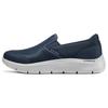 Go Walk Flex Мужские Сине-серые Низкие Повседневные Кроссовки Удобные Универсальные 216323-NVGY