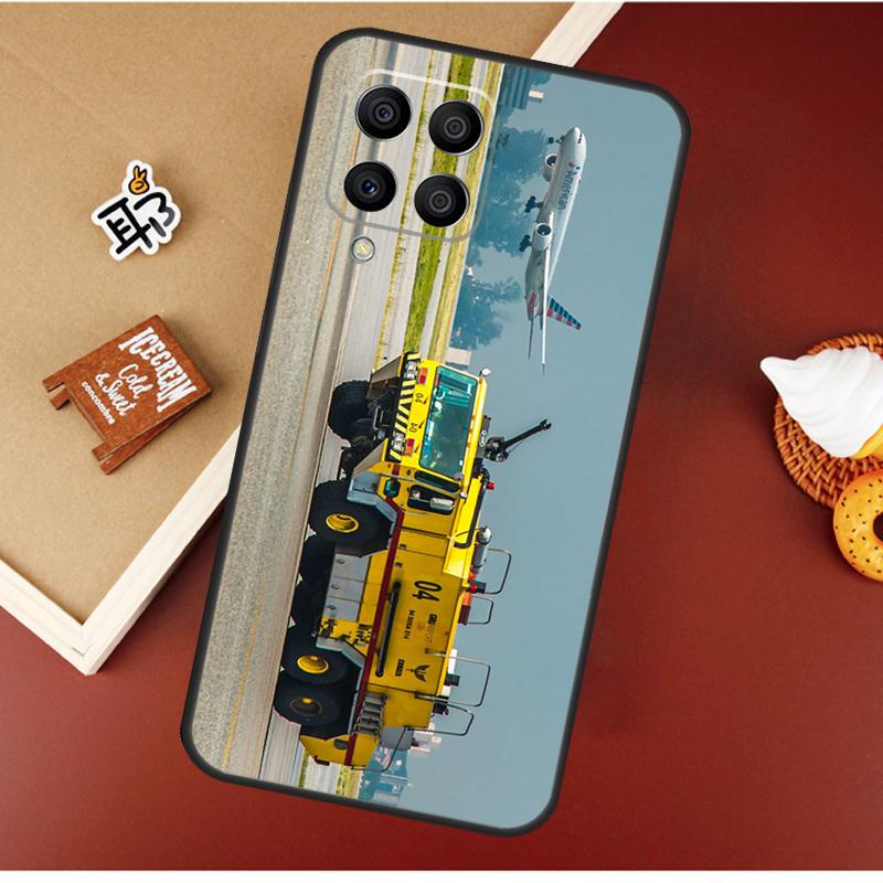 Fire Truck Case For Samsung Galaxy M16 M36 M56 M06 M52 M32 M12 M54 M34 M14 M35 M55 M15 M11 M31 M13 M53
