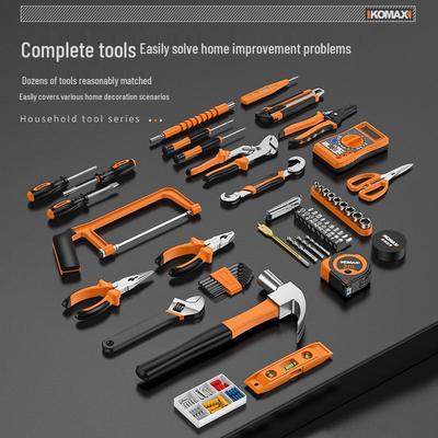 Многофункциональный набор бытовых инструментов: Полный набор электрика и автомеханика.