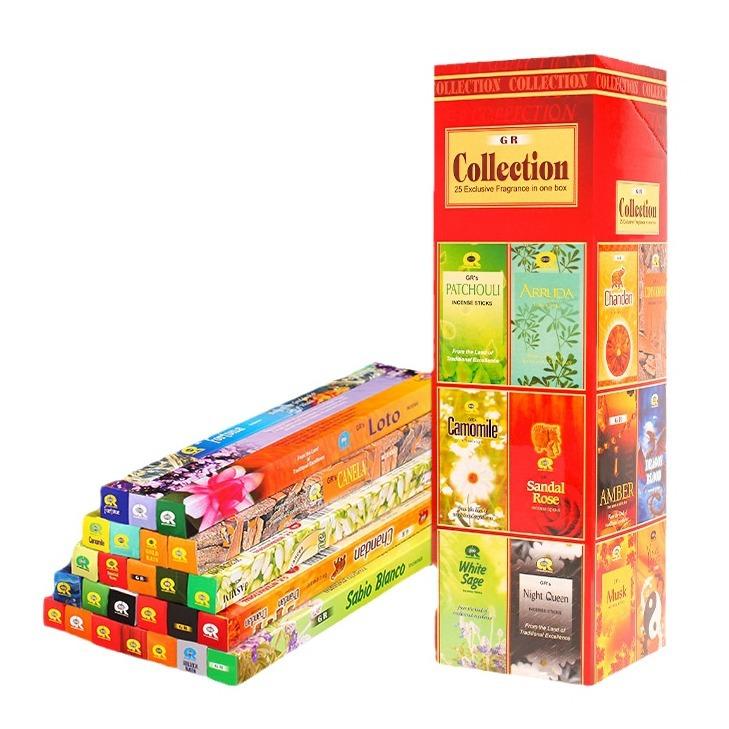 80-200 Sticks India Lavender Incense Jasmine Sage Rose Home Fragrance Bedroom Toilet Air Freshing Tibetan Line Aromatherapy