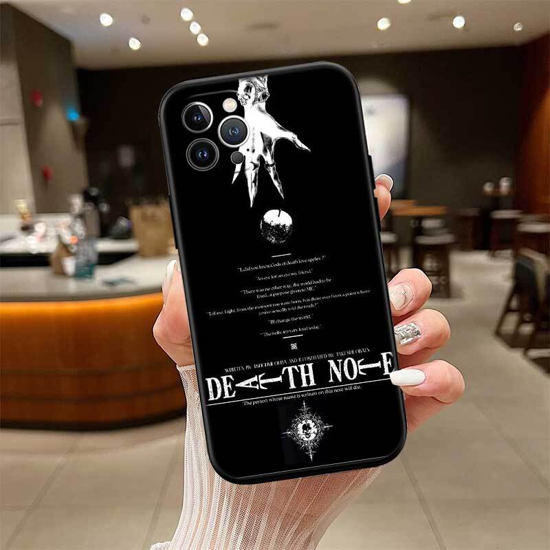 Death Note Case for Samsung Note 20 10 S25 Plus Ultra Lite FE M20 M21 M30 M31 M51 A11 A26 A51 A52 A53 A56 A70 A71 A72 A73