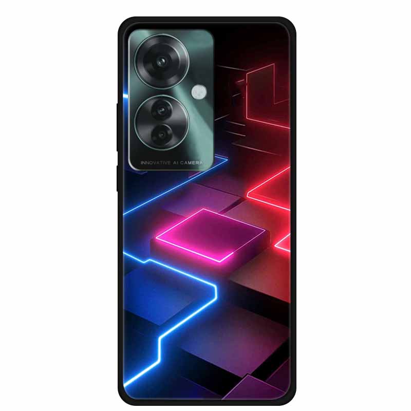 For OPPO Reno 11A Cases Shockproof Phone Cover Soft Silicone Fashion Cool Cases for OPPO Reno11 A 11A Bumper for OPPO Reno11 A