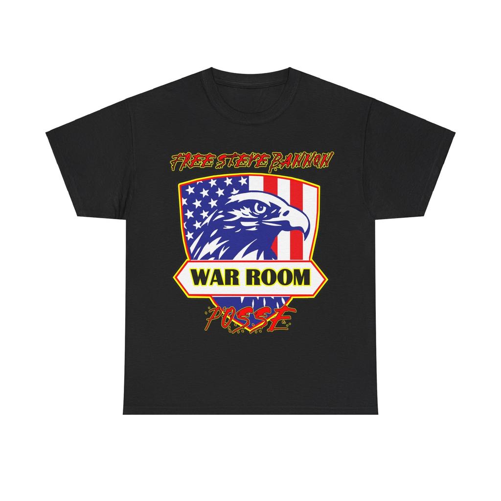 Bannon's War Room Posse Free Steve Bannon unisex Short Sleeve Tee