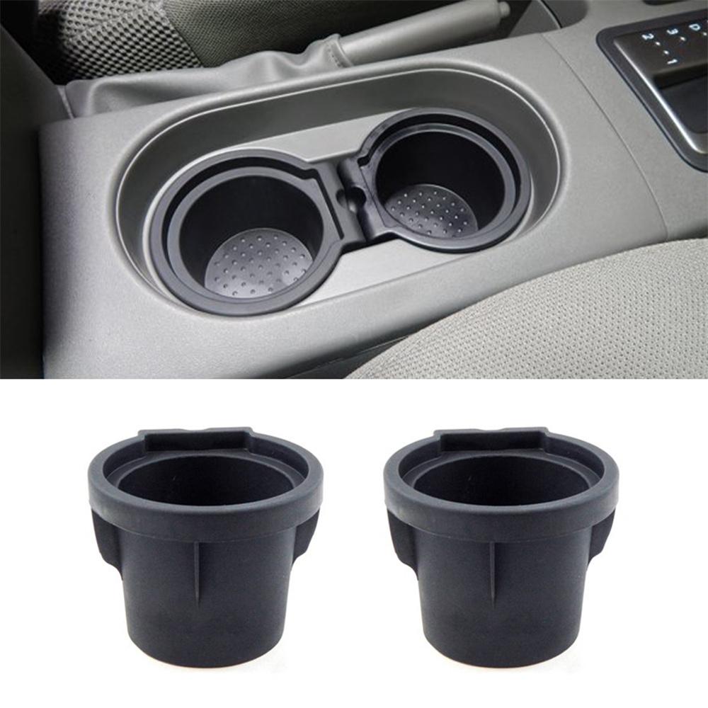 2Pcs Cup Holder Insert For Nissan Frontier 05-17 Pathfinder 05-14 Xterra 2005-15
