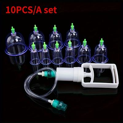 Набор из 10 магнитных вакуумных банок — утолщенный дизайн для максимальной эффективности, идеальный подарок!