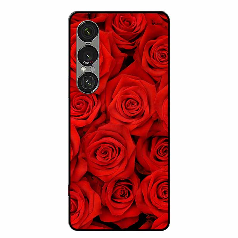 Для Sony Xperia 1 VII / 1 VI / 1 V Чехлы Модный Защитный Силиконовый Задний Чехол Для Xperia 1 VII Задняя Крышка Телефона Capa Xperia 1V Funda