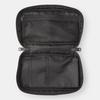 MUJI Nylon Book Shaped Pouch Black - Approx. 20.5 x 12 x 4cm, Japan