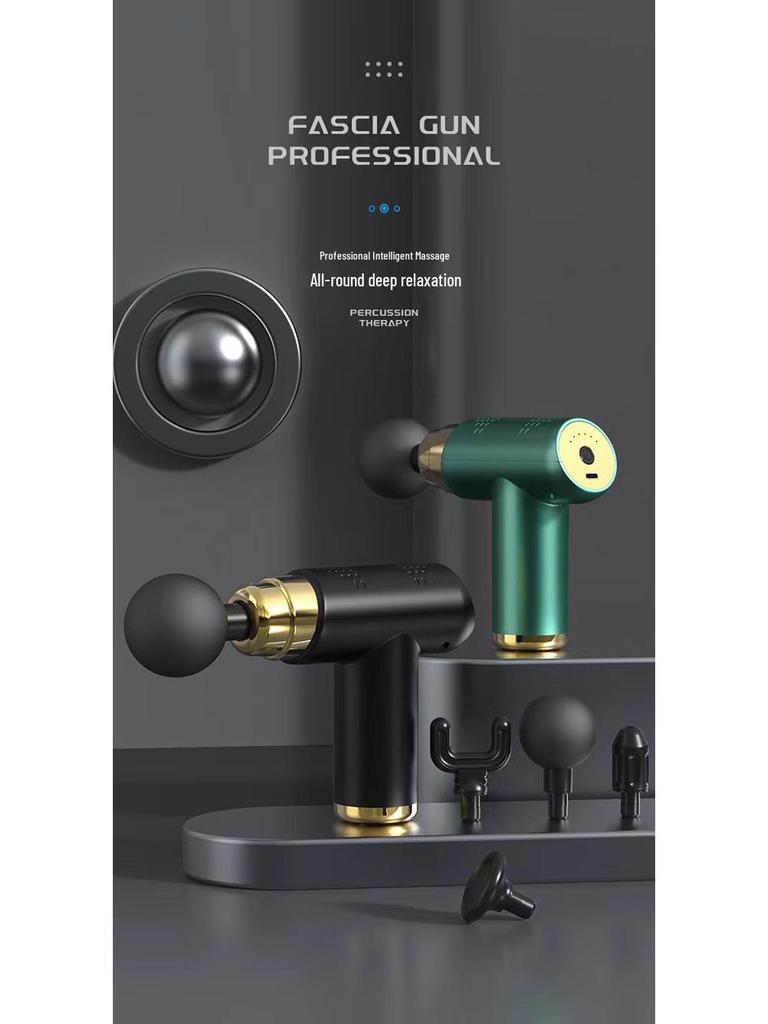 Мини Электрический Фасциальный Пистолет для Расслабления Мышц и Фитнеса