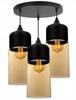 HANGING CEILING LAMP, GLASS PLAFON, LED LAMP