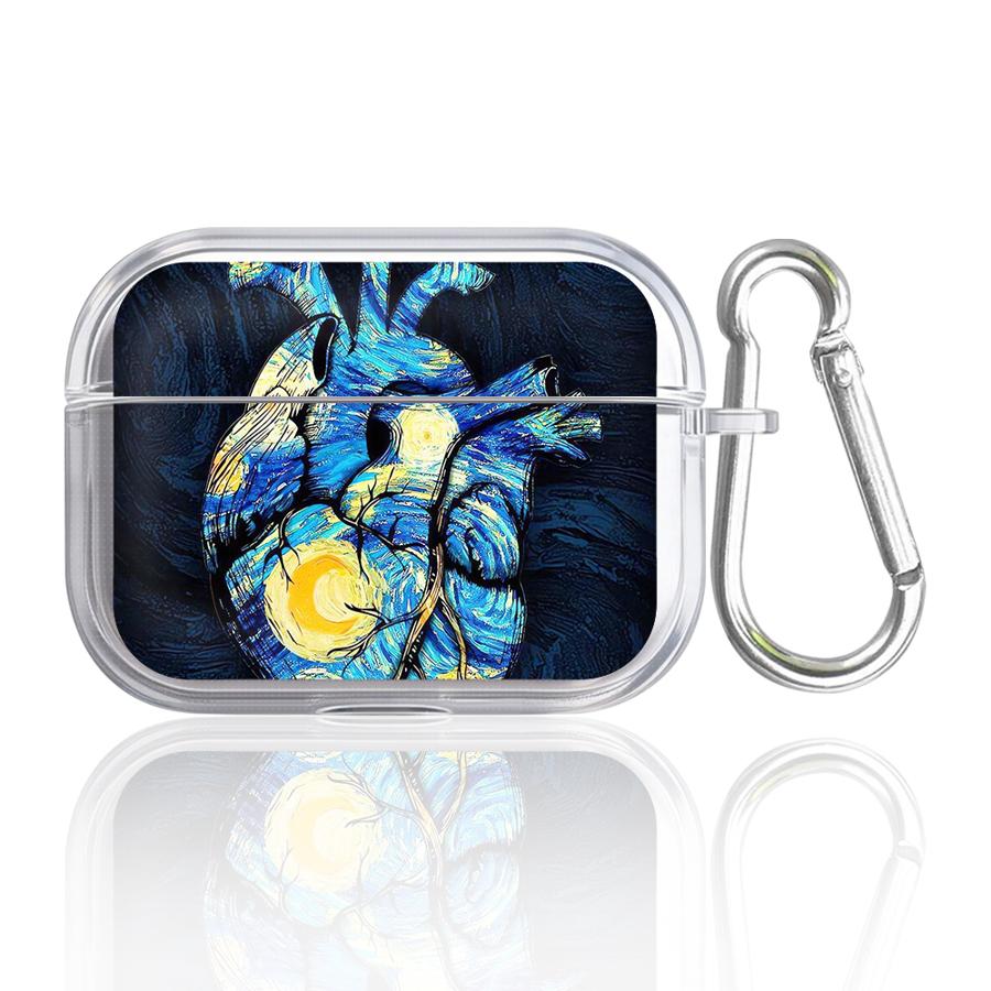 Чехлы для наушников Airpods 4 Pro Pro3 2 3 Pro2 1 с рисунком «Звездная ночь» Ван Гога
