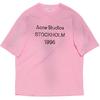 Acne Studios Logo Printed Crewneck T Shirt Unisex CL0196-DJS