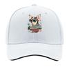 Stylish Chihuahua Mom Retro Pet Port Sandwich Baseball Cap Sun Cap Outdoor Workouts Hat