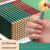 2.0 Mechanical Pencil with Refillable 2B Thick Lead for Students and Exams
