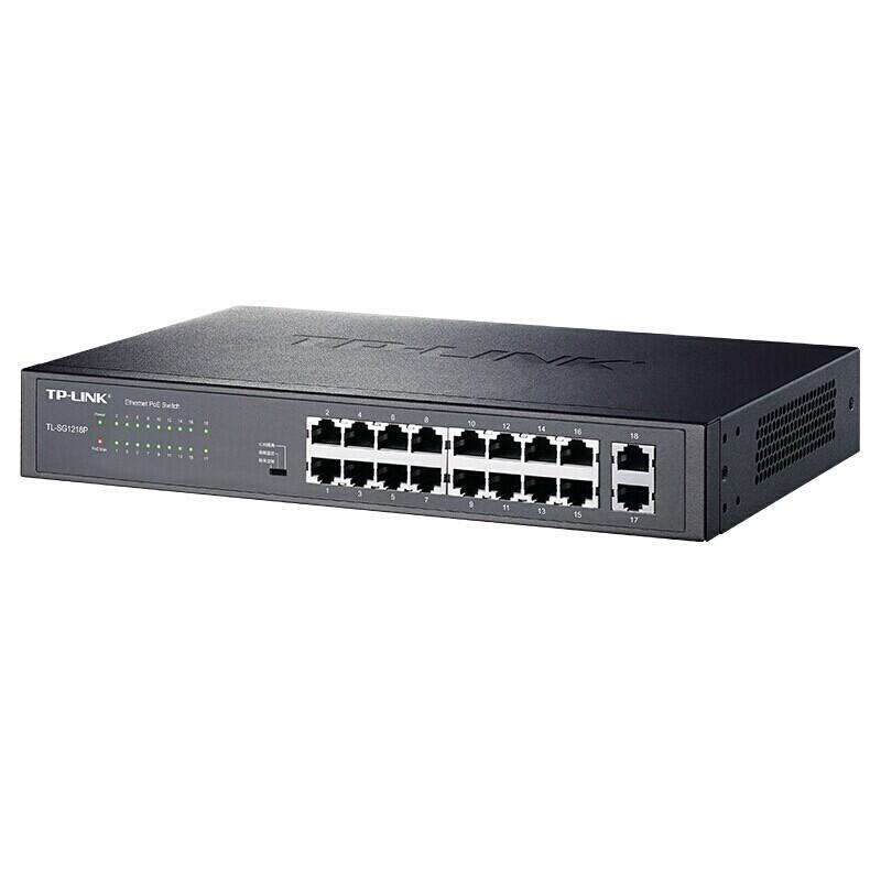TP-Link TL-SG1218P 16-Port Gigabit PoE Switch