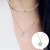 [Rosemont] Silver Necklace Pure Rose Ra25A03K