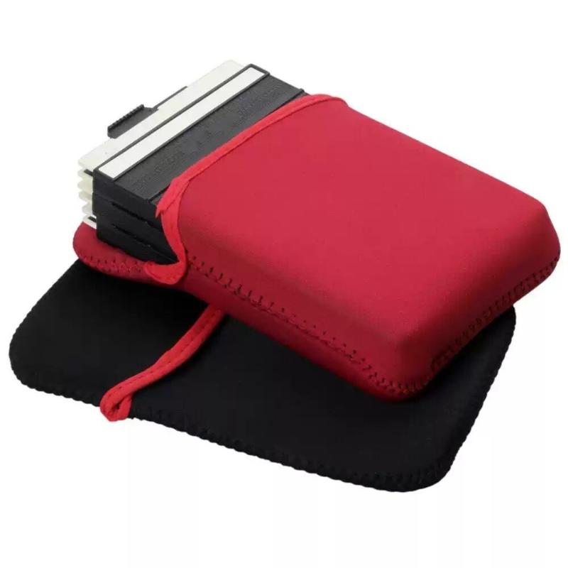 Protective 4x5 5x7 8x10 Film Holder Bag Large Format Sheet Film Holder Protective Neoprene Bag Darkroom Accessories