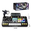 Детский музыкальный DJ-микшер с микрофоном, электронная клавиатура, Bluetooth DJ-пульт-вертушка, младший музыкальный инструмент, развивающая игрушка