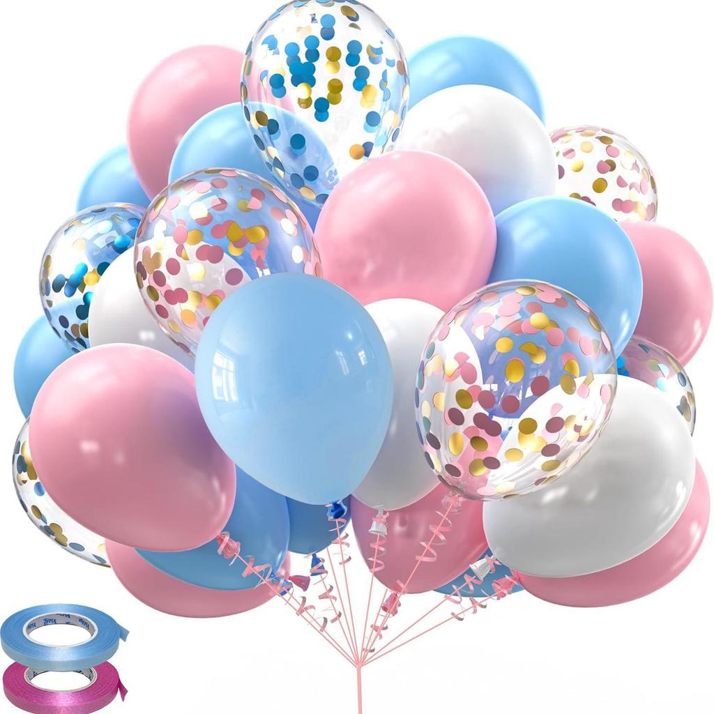 Набор из 30 шаров с конфетти из пайеток для украшения на Рождество, Хэллоуин, День рождения