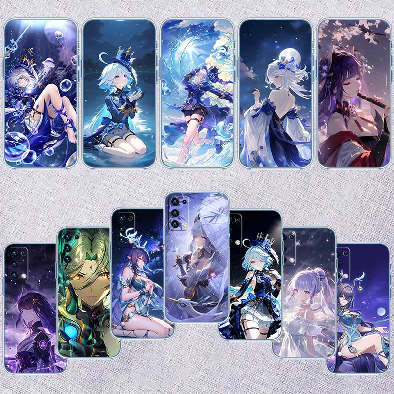 NH29 Genshin Impact Phone Case for Motorola Moto G10 G20 G30 G31 G32 G34 G35 G41 G42 G50 G51 G52 G55 G60 G60S G62 G71 G72 G75