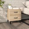 VidaXL Bedside Table Sonoma Oak 40x35x47.5 Cm 811994