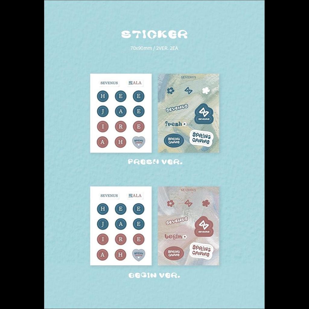 SEVENUS [ВЕСЕННИЙ ХОЛСТ] АЛЬБОМ POCA