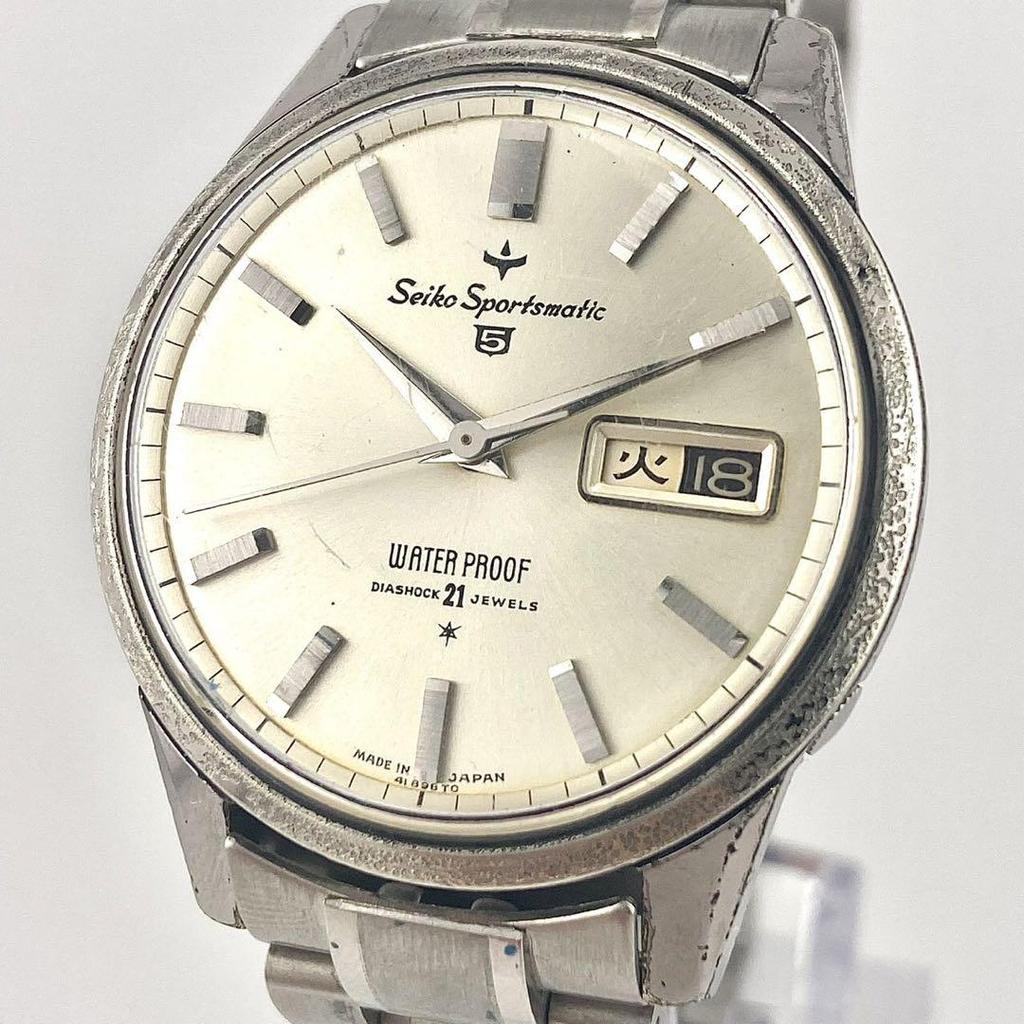 [Б/У] Рабочие автоматические часы SEIKO Sports Matic, 21 камень