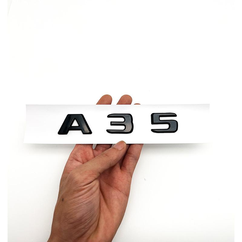 3D буквы A180 A200 A220 A250 A260 A180d A220d 4Matic ABS эмблема для Mercedes Benz A W176 W177 багажник автомобиля задняя наклейка с логотипом