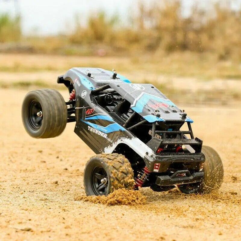 Новый 4WD радиоуправляемый автомобиль 2,4 ГГц радиоуправляемый автомобиль вездеход высокоскоростной автомобиль Monster Truck 45 км/ч 1:18 игрушечных внедорожников, детский подарок на день рождения