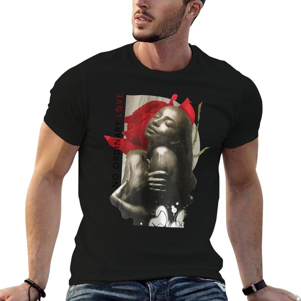 SADE T-Shirt Big Size Short Sleeve Tee for Men