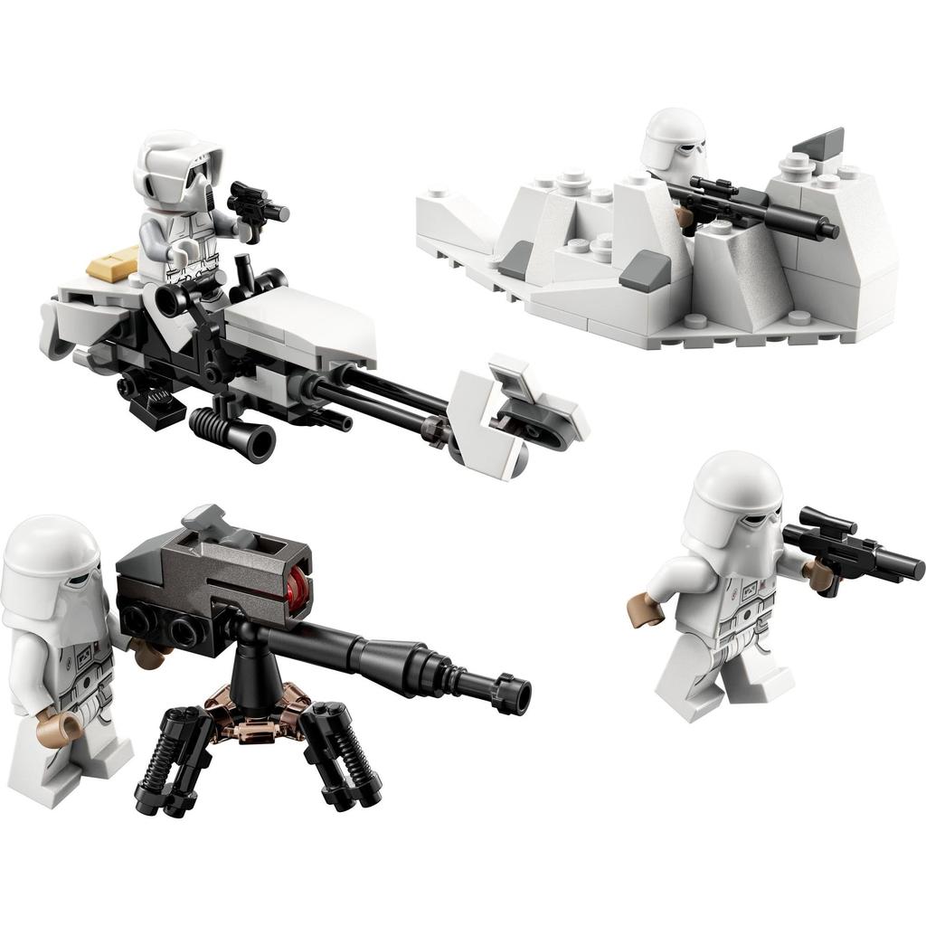 LEGO Star Wars Snowtrooper Battle Pack 75320 Игрушечный блок Подарочный Sentai Hero Мальчики от 6 лет и старше (TM)