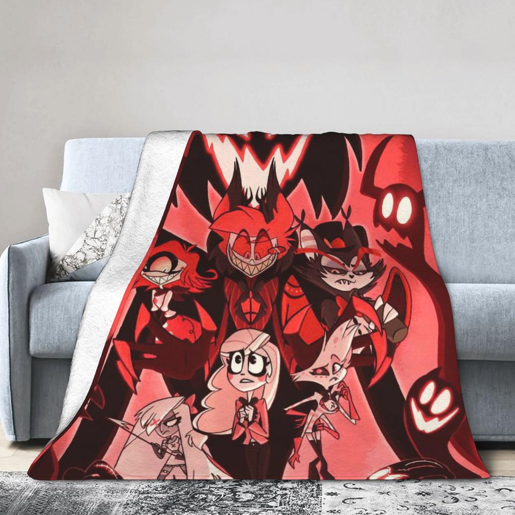 Hazbined Cool Hoteled Blankets Flannel Summer Multifunction Super Warm Throw Blankets for Sofa Office Bedspread