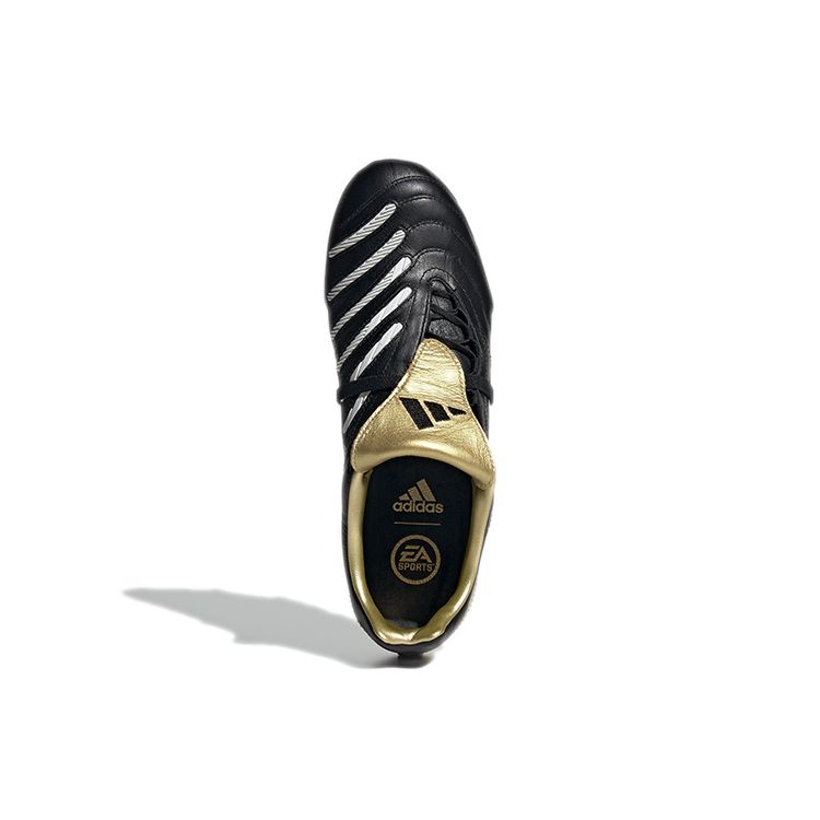Adidas Predator Pulse FG Black Gold Metallic Мужские кроссовки Core-Black Zero-Metallic GX0219