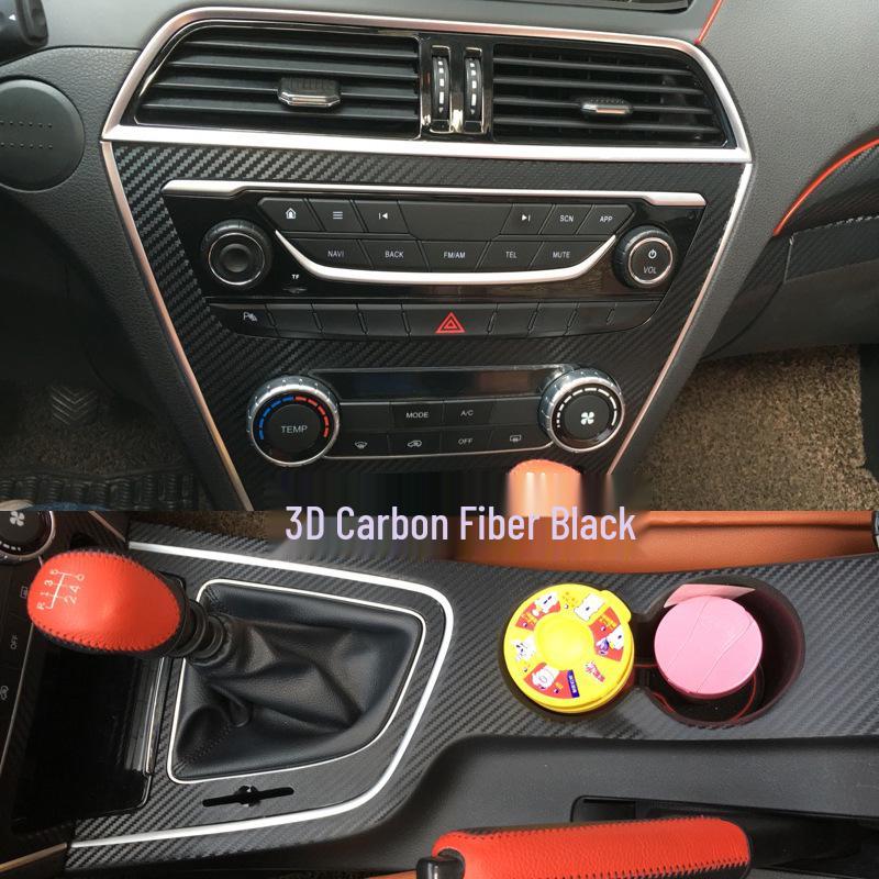 Carbon Fiber Gear Shift Console Trim Sticker for Cheetah CS10