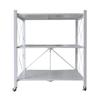 Складная многоцелевая стеллажная система Nyana Home с колесами 71x35x87см