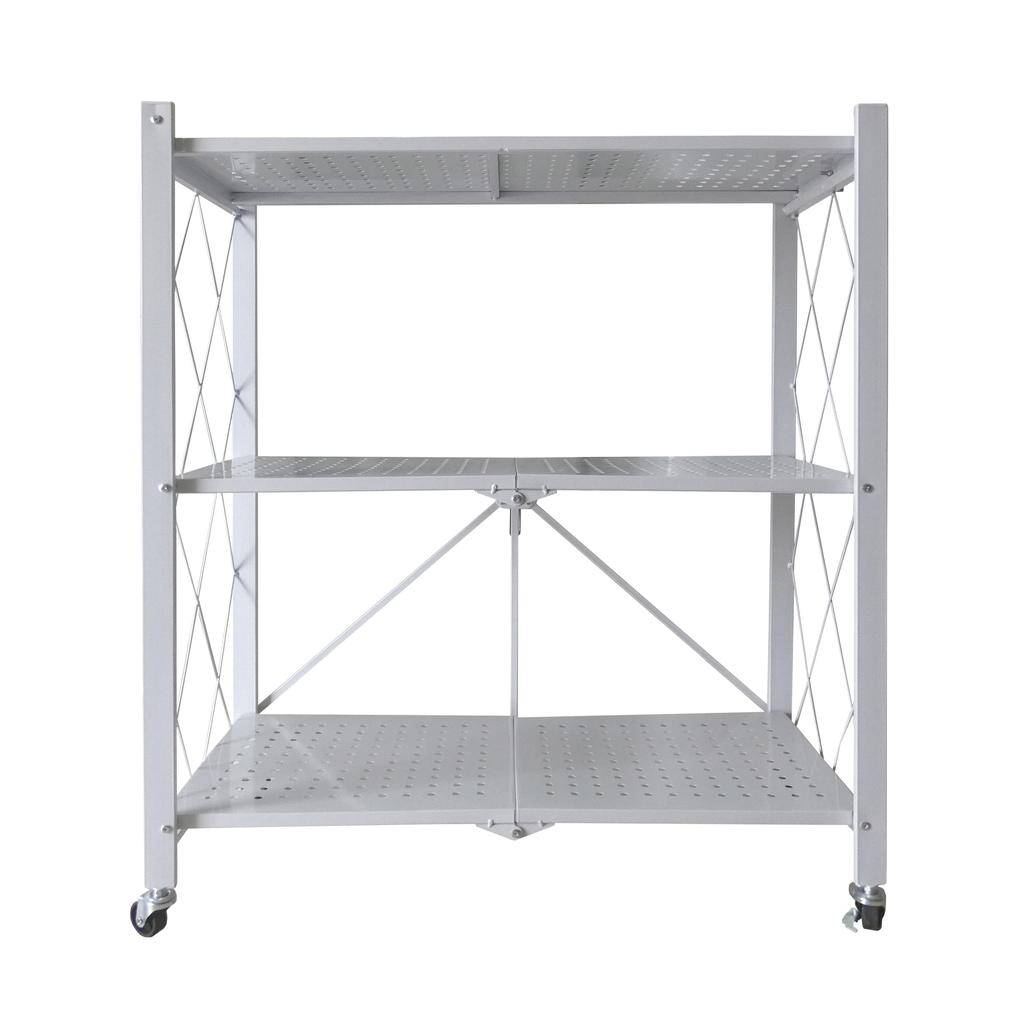 Складная многоцелевая стеллажная система Nyana Home с колесами 71x35x87см