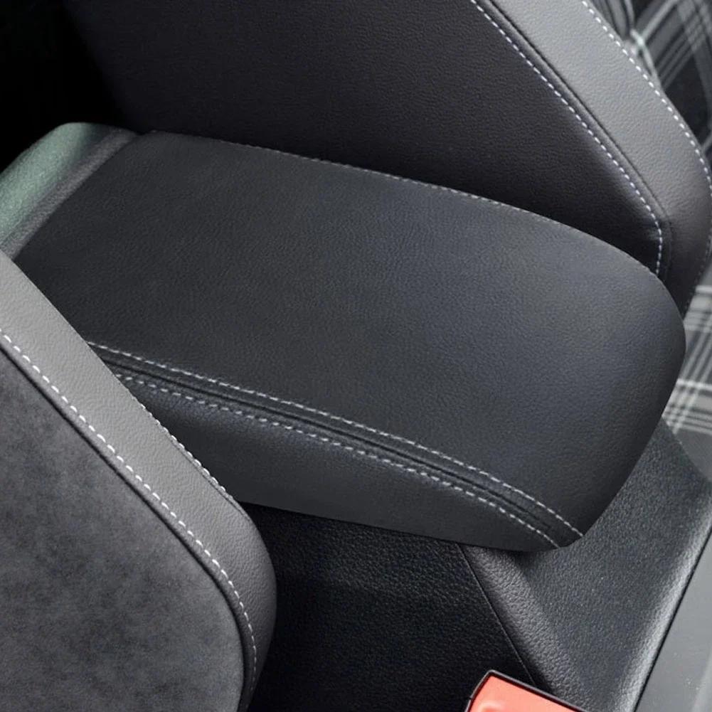 PU Leather Car Armrest Cover For VW Volkswagen Golf 7 MK7 2012-2019 Center Console Lid Armrest Box Protective Case