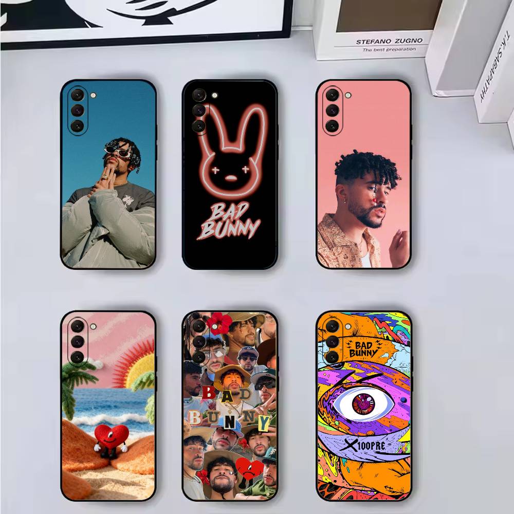 Hot Singer B-Bad Bunny Phone Case Silicone Soft For Samsung Galaxy A73,A72,A71,A70,A53,A52,A51