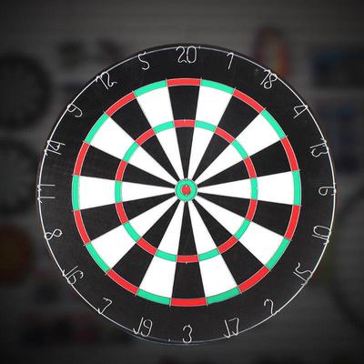 Профессиональный набор мишени для дартса из бумаги, имитирующей сизаль, с железной печатью для соревнований и тренировок