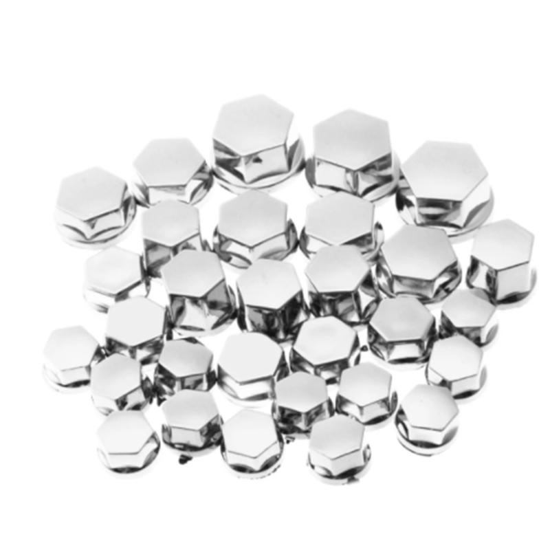 Пластиковые украшения для колес мотоцикла для оболочки 30 шт., защитный чехол для винтовой гайки